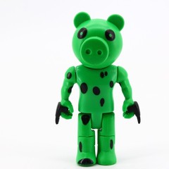 Roblox Piggy Dinopiggy Figure Series 1 Green Dino Pig Jazwares 3.5in