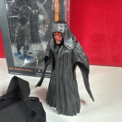 Star Wars Black Series 6” #02 Darth Maul TRI-LOGO Complete w/Custom Cape & Stand