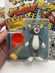 Vintage 1989 Tom & Jerry Playbill Jerry Action Figure New Sku 1