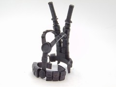 Custom 1:12 Ninja Load-Out Weapons and Accessory Set for 6″ GI JOE Classified
