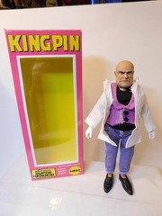 Mego 8″ Action Figure Custom Marvel Comics Daredevil Spiderman Foe Kingpin Boxed