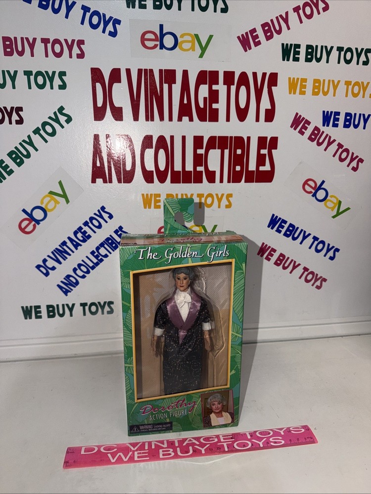 NECA THE GOLDEN GIRLS DOROTHY 8″ ACTION FIGURE NEW Authentic 🔥
