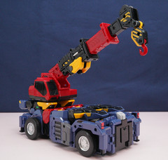 Metal Cardbot W 2 set SolidHorn and NightGriffon, Transforming Korean robot toy