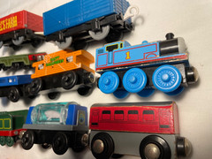 Various Lot of Thomas the Train Toys Magnetic Wood Die-cast Plastic Zoo Farm