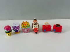 Oh! My Gif Mini Figure Shady Ninja Fries Hedgehog Lot of 6 Internet Meme Toys
