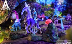 New Avatar World of Pandora Deluxe Action Set Tsu-Tey Direhorse Figures NIB