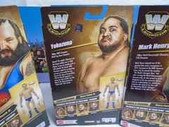 WWE Complete Set of 4 Elite legends 32 figures wih Dory Funk Jr BAF In Hand