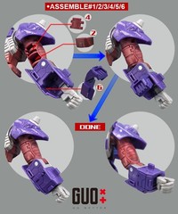 Arm Cover Connector Fill Upgrade Kit For Age Of The Primes Alpha Trion -Gobetter