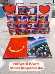 McDonald’s Toys 2026 Changeables Transforming Retro Toys Full Set Of 15 All BNIB