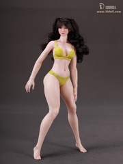 LDDOLL 1/6 Girl Soft Silicone Action Figure Seamless Body Normal chunli 29M