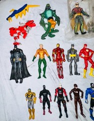 Power Rangers and Vintage Super hero Collection Lot 80+ Figures