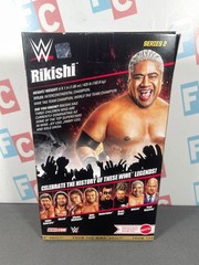 WWE Wrestling Mattel Elite From the Vault Series 2 Rikishi Fatu Figure Smackdown