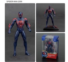 Spider-Man Action Figures Set 4” Venom Green Goblin Doc Ock Miles Gwen 2099 Toy
