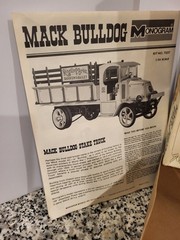 Mack Bulldog Stake Truck 1/24 MONOGRAM Model Kit MIB NEW Unbuilt