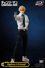 ThreeZero FigZero 1/6 Chainsaw Man Denji Action Figure US SELLER