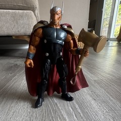 Marvel Beta Ray Bill Action Figure w/ Hammer Black Red Gold Orange