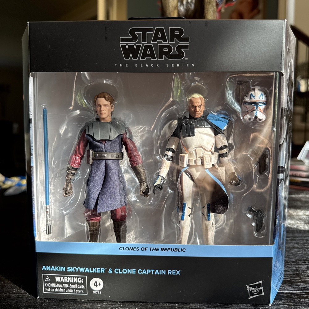 Star Wars Black Series Clones of the Republic Anakin Skywalker Clone Captain Rex