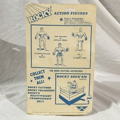 Original Vintage ROCKY BALBOA Action Figure PAC Phoenix Toys SEALED 1983 NEW
