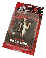 NECA Toony Terrors Damien Leone’s Terrifier LITTLE PALE GIRL Figure w Possum