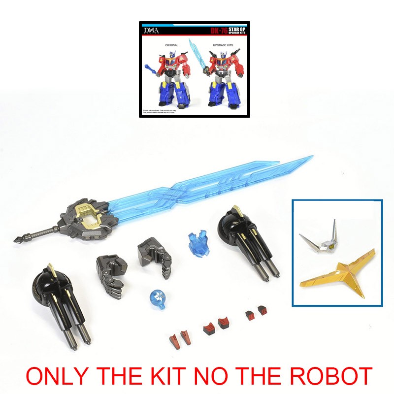 DNA DK-76 Sword Hands Filler Upgrade Kit For Thirteen Star OP HOT ROD WIRH BONUS