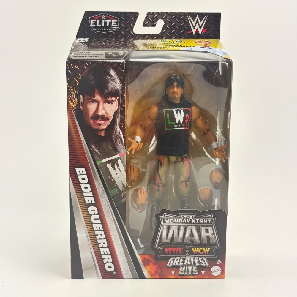 WWE Elite Greatest Hits Eddie Guerrero LWO Monday Night War Mattel Figure HVJ12
