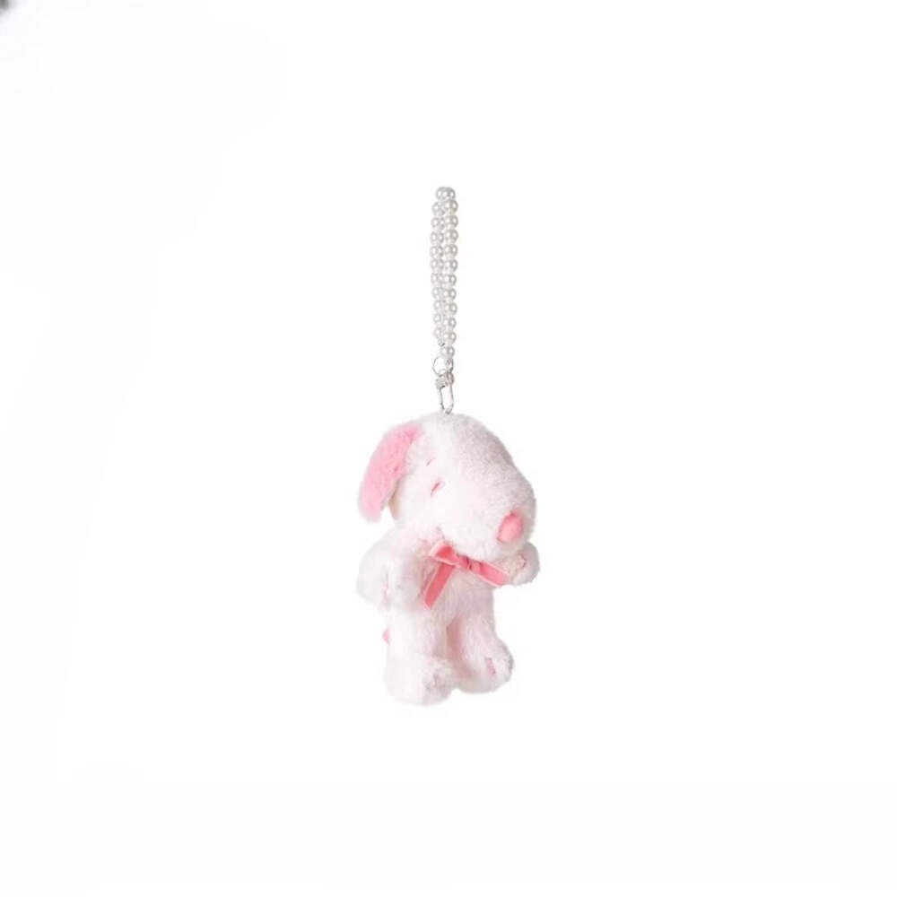 Snoopy Spring Sakura Peanuts Beaded Plush or Keychain Cherry Blossom Genuine