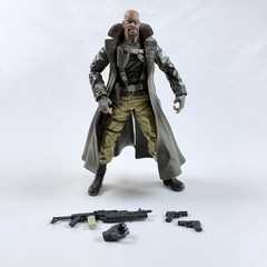 Marvel Legends Ultimate Nick Fury Figure w/ 3 weapons, Hasbro, 2008