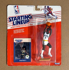 1988 DALE ELLIS SLU Starting Lineup NBA Seattle Supersonics