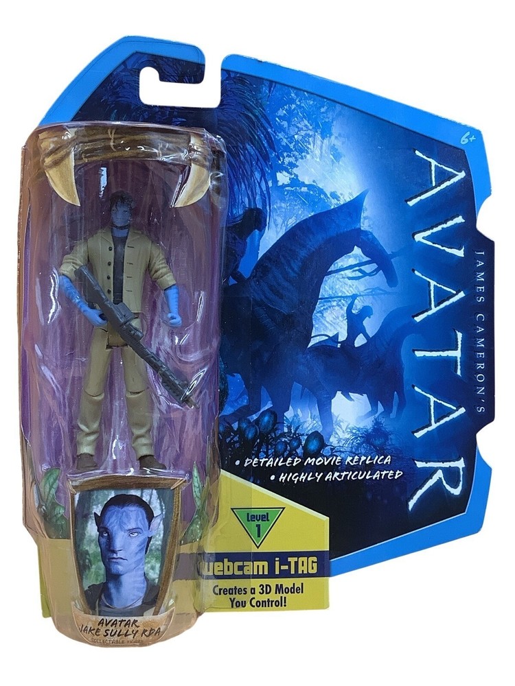 James Cameron’s AVATAR Jake Sully RDA webcam i-Tag 3D Model