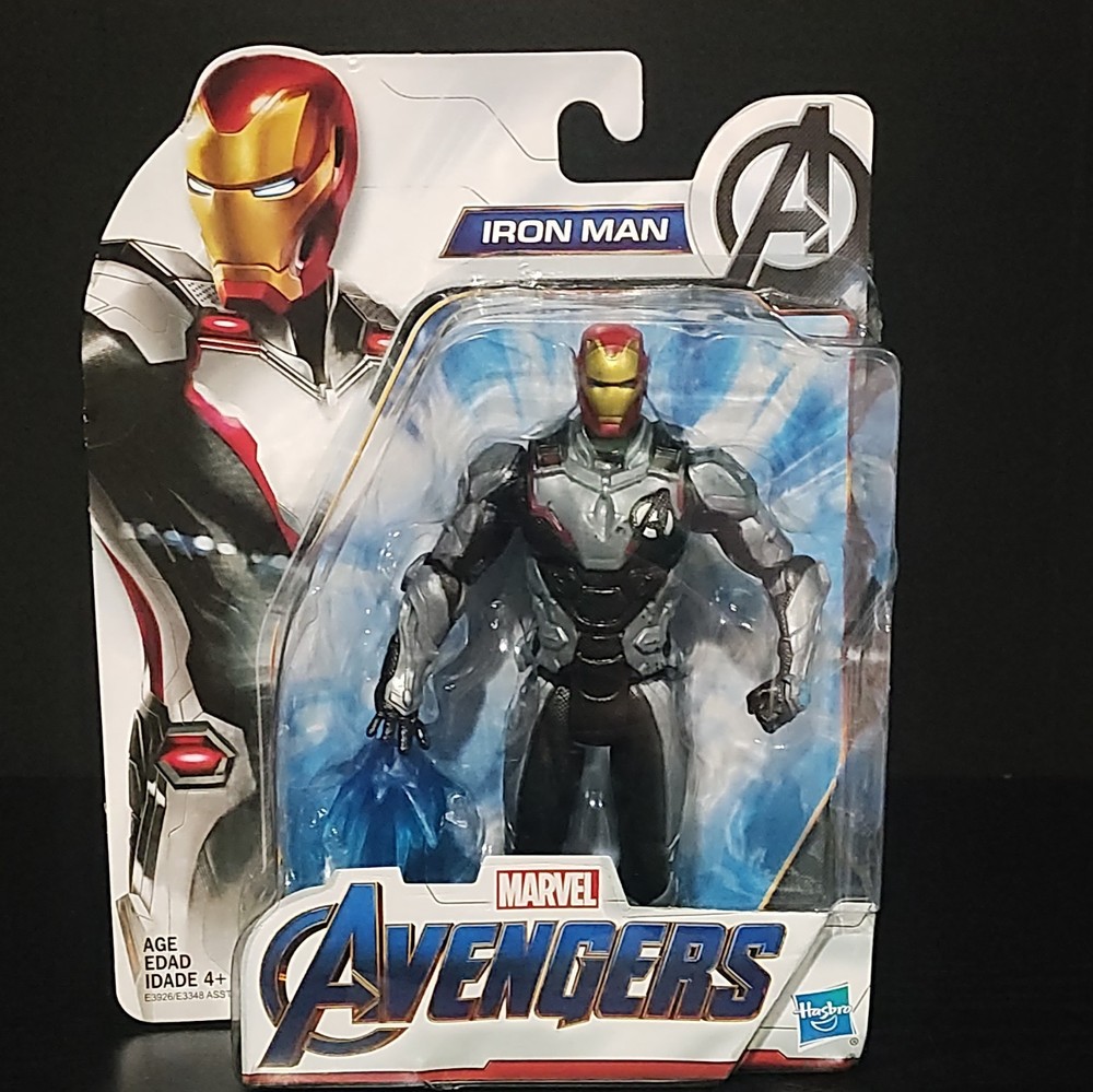 Hasbro Marvel Avengers Iron Man Action Figure, Red/Gold/Black/Gray Boxed