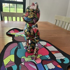 2023 Designer Con Exclusive Dabsmyla Cosmic Bloom Bearbrick 400/100% Set