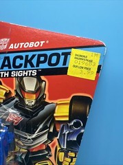 Transformers Action Masters Jackpot w/ Sights Figure Hasbro Autobot 1989