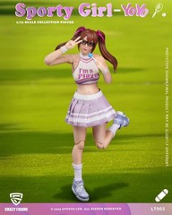 LT005: Crazy Figure 1/12 Sport Girl Clothed Action Figure – YOYO