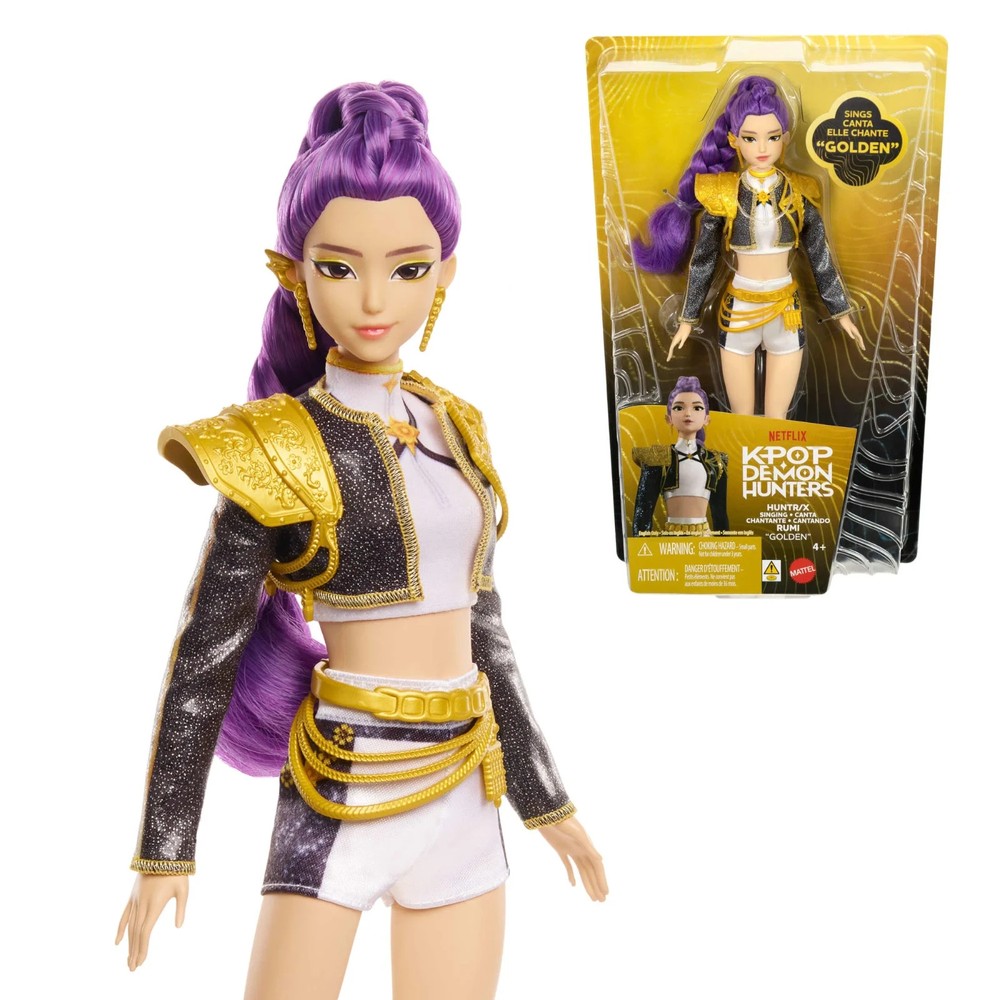 OFFICIAL Pop Demon Hunters Huntrix Doll HUNTR/X Rumi, Zoey, or Mira IN HAND