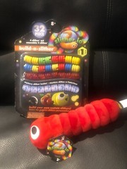 Slither.io Build-A-Slither, 4 Slither Set – 32 PCS Colors Vary + red slither new