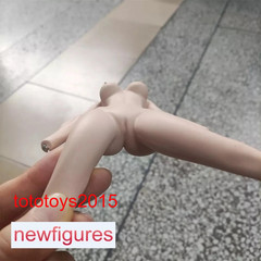 stock YM 1/6 Silicone Flexible 12″ Female Girl Action Figure Body Hands Foot Toy