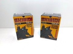 Two SKIBIDI TOILET MYSTERY COLLECTOR figures (NIB)