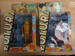 NIB Futurama Series 4-6 Robot Santa Figure Complete Set – Toynami
