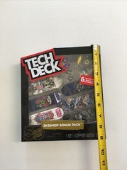 Tech Deck SK8SHOP Bonus 6 Pack SANTA CRUZ Skateboard 50 Years Fingerboards NEW