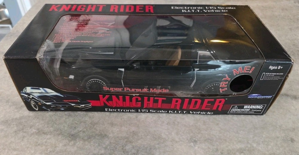 Diamond Select Toys Knight Rider KITT 1:15 Super Pursuit Mode SPM Car VHTF RARE