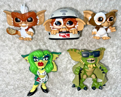 GREMLINS MINIFIGURES SET OF 5 **NEW OPENED**