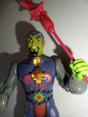 Defenders of the Earth MING the Merciless 1985 Galoob w/ Cape Gun Broken Staff