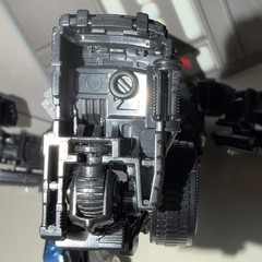 Transformer Nemesis Optimus Prime Black Silver Blue Complete Description 8 Inch