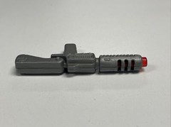 Sonic Man Robot Cop Light Gray Laser Gun Weapon 1990 Original Accessory WORKS!!!