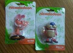 NICKELODEON Ren & Stimpy Figurines~Monogram International,Inc~Collectibles