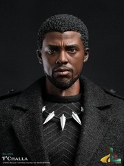 1/6 Black Panther King T’Challa NEW Figure DAMAGED BOX U.S SL Custom Toys Hot