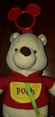 WINNIE THE POOH Disney Baby Toy Crib Stroller Teether Rattle Crinkle Plush