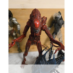 Neca alien queen lot. Incudes alien queen, and lot of predators and aliens
