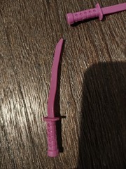 1994 Playmates TMNT Undercover Leonardo Purple accessories loose complete