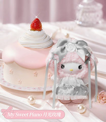 💡Miniso x Sanrio Characters Rose Garden Series Vinyl Plush One Random Blind Box
